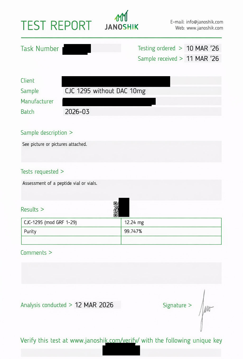 CJC - No DAC